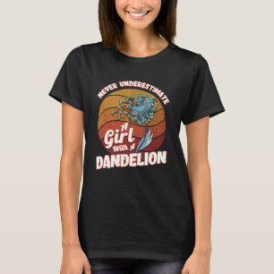 T-shirt Dandelion Gardener Fleur Motif Dandelion Gar