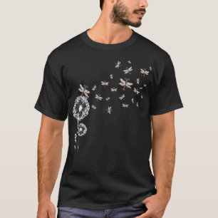 T-shirt Dandelion Insect Dragonfly