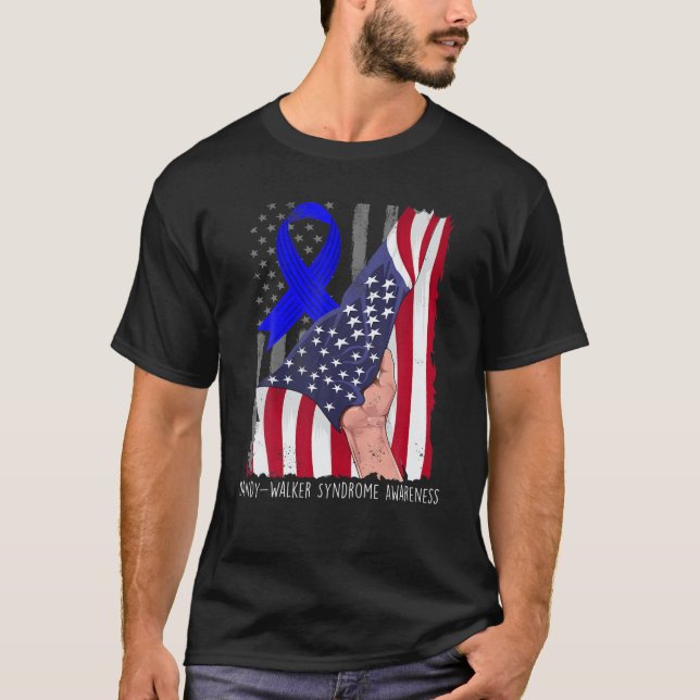 T-shirt Dandy-Walker Sensibilisation au syndrome Dandy-Wal (Devant)