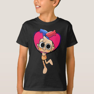T-shirt Dandys World Goob Plush Coeur Pour Anniversaire Et