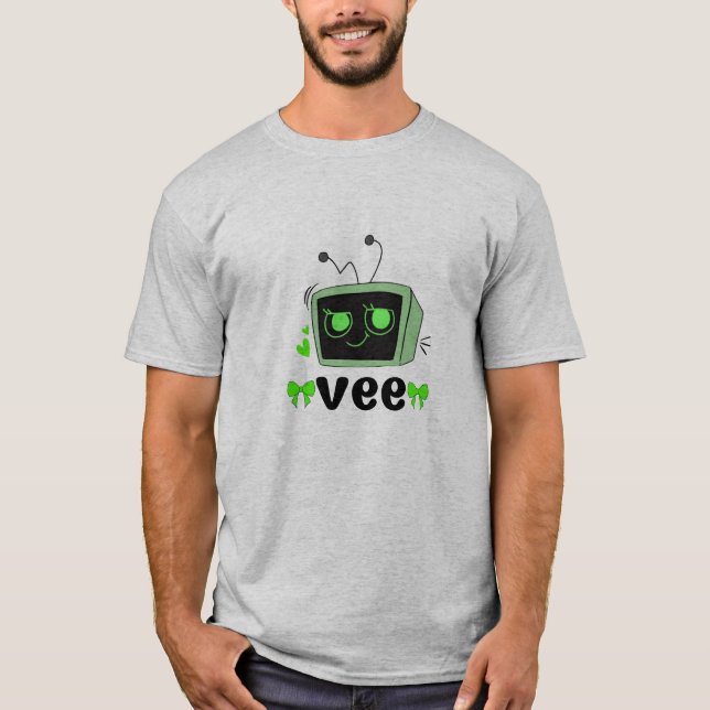 T-shirt Dandy's World Vee Costume - Fun Character Tee (Devant)