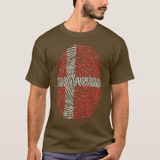 T-shirt Dane Danemark Dane Dane Danemark