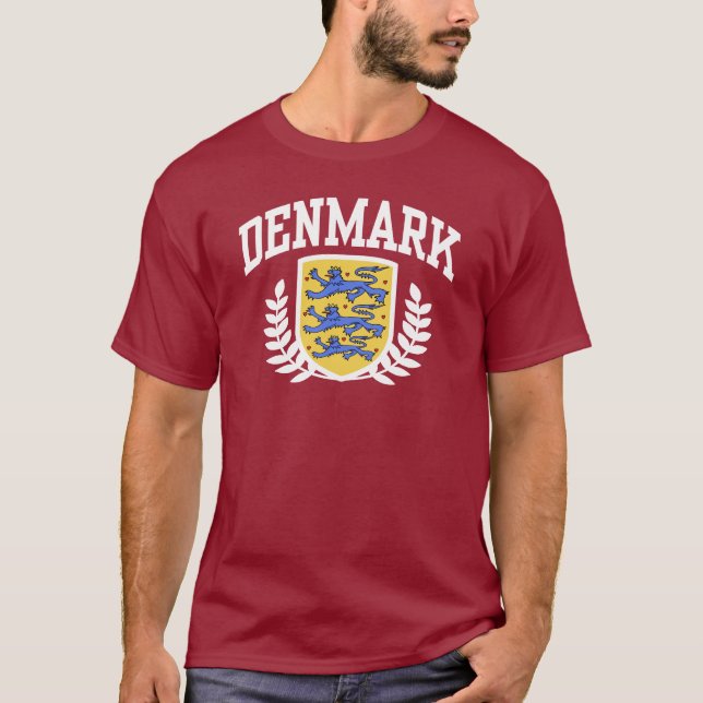 T-shirt Danemark (Devant)