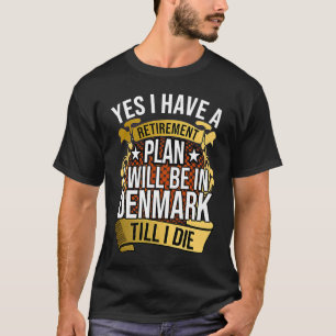 T-shirt Danemark Danemark Copenhague Danemark Danmark