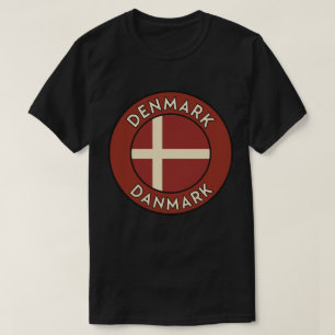 T-shirt Danemark Danmark 