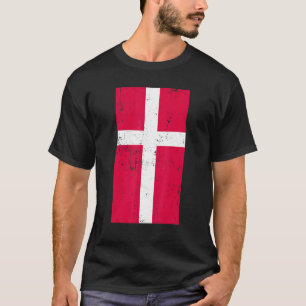 T-shirt Danemark Europe Scandanavie Copenhague Distorsion 