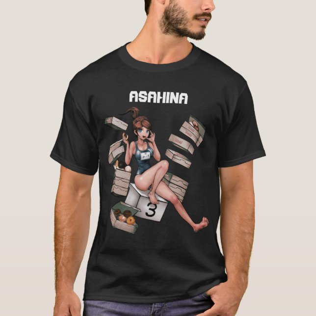 T-shirt Danganronpa Aoi Asahina (Devant)