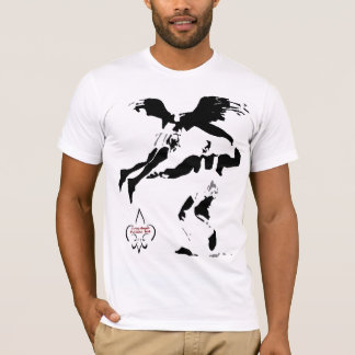 T-shirt d'ange d'oscillation