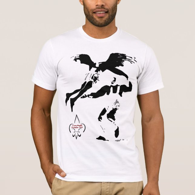 T-shirt d'ange d'oscillation (Devant)