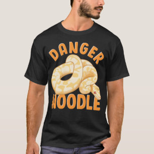 T-shirt Danger Drôle Noodle Snake Boys Snakes Meme Snek Ba
