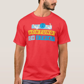 T-shirt Danger Je frappe T