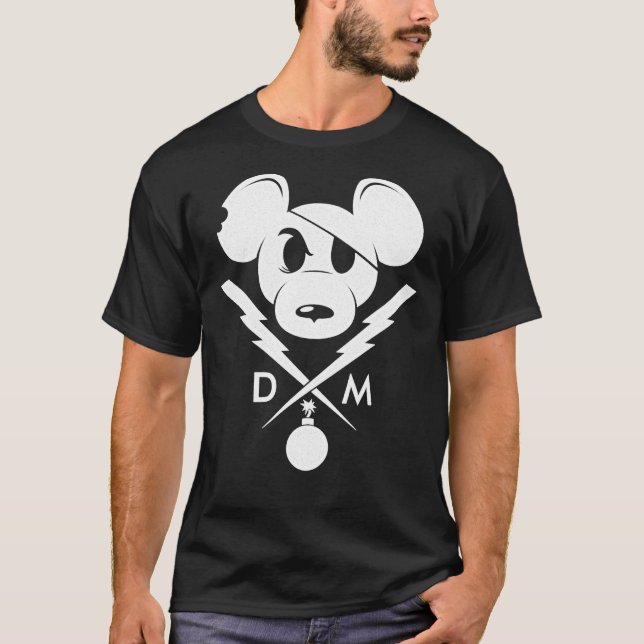 T-shirt Danger Souris Danger Souris Danger Souris Danger S (Devant)