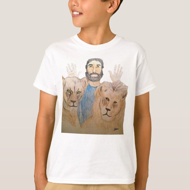 T-shirt Daniel dans le repaire des lions (Devant)