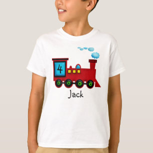 T-shirt d'anniversaire de ChooChoo de train