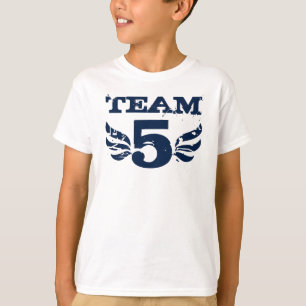 T-shirt d'anniversaire garçon de 5 ans