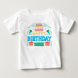 t-shirt d'anniversaire pour bébé