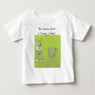 T-shirt d'anniversaire pour bébé