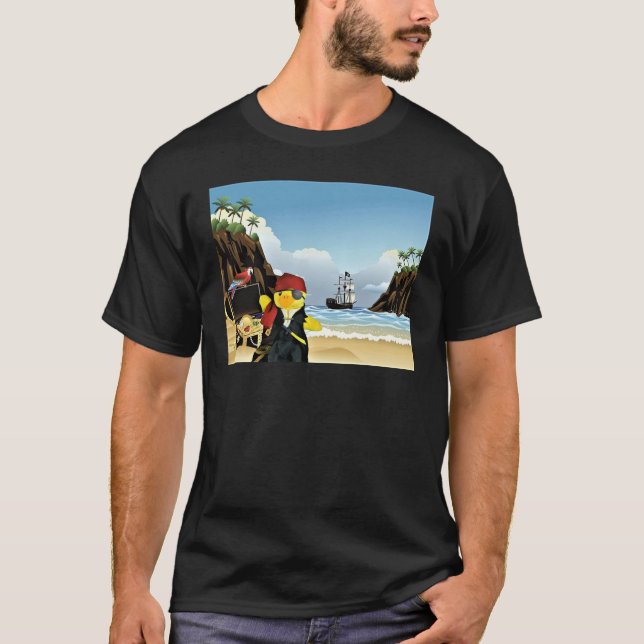 T-shirt Danny Duck le Pirate (Devant)