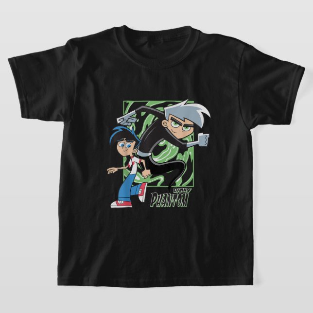 T-shirt Danny Phantom Avec Danny Et Phantom (Poser)