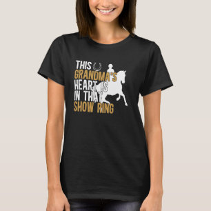 T-shirt Dans ce spectacle anneau cheval spectacle grand-mè