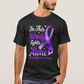 T-shirt Dans cette famille personne ne se bat seul Chiari
