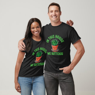T-shirt Dans cette maison, nous arrosons par le bas – Humo