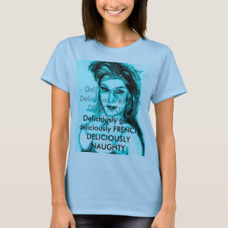 T-shirt dans Dieu nous faisons confiance 002 au bleu,