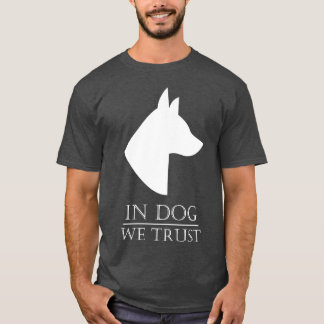 T-shirt Dans Dog Werust rétro vintage