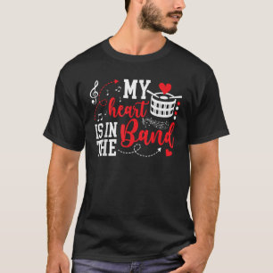 T-shirt Dans La Bande Percussion Maman D'Un Moth Percussio