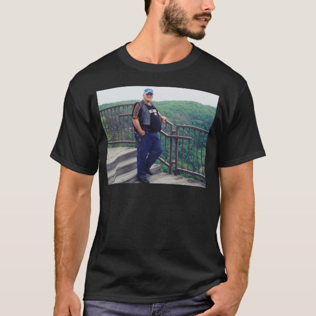 T-shirt Dans la mémoire affectueuse du papa (Devant)