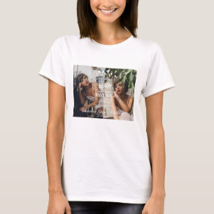 T-shirt Dans la mémoire aimante   Mémorial funéraire photo