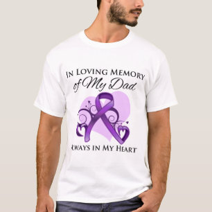 T-shirt Dans la mémoire de mon papa - Cancer pancréatique