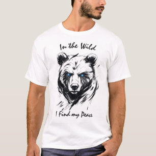 T-shirt Dans la nature, je trouve ma paix - Lignée de l'ou