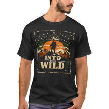 Dans la nature – Tee-shirt de camping pour l'avent