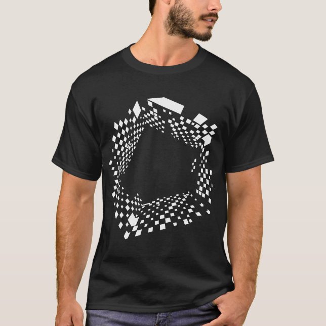 T-shirt Dans la perspective (Devant)