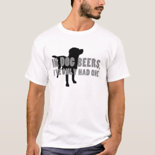 T-shirt Dans la plaisanterie de bières de chien
