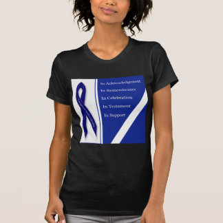 T-shirt Dans la reconnaissance dans le souvenir dans la