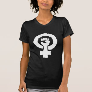 T-shirt Dans la solidarité avec des droits de la femme