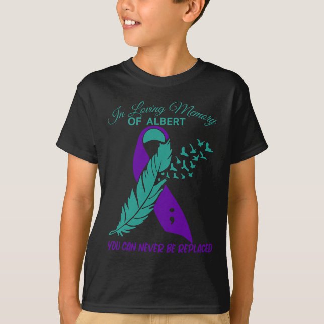 T-shirt Dans l'amour Mémoire Prévention Suicide (Devant)