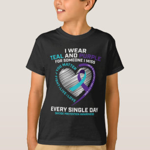 T-shirt Dans l'amour Mémoire Prévention Suicide