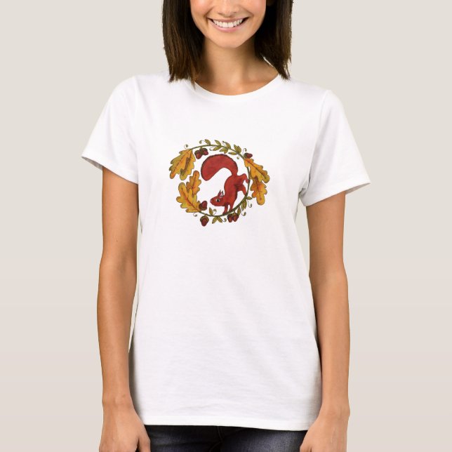 T-shirt Dans le chêne (Devant)
