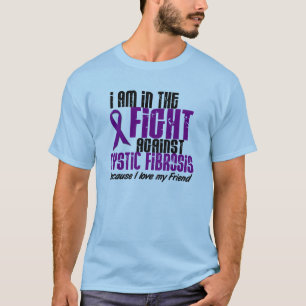 T-shirt Dans le combat contre la mucoviscidose AFFLIGÉE