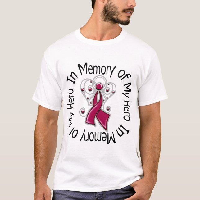 T-shirt Dans le héros de mémoire l'ange s'envole la (Devant)