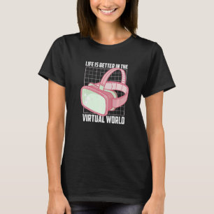 T-shirt Dans Le Lecteur Virtual World Pour Console Gamer