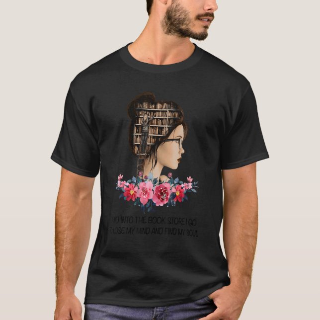 T-shirt Dans Le Magasin De Livres Je Vais Perdre Mon Espri (Devant)