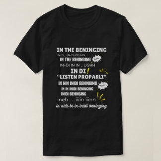 T-shirt Dans le mème qui bénit