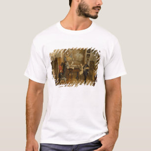 T-shirt Dans le studio de Miklos Barabas
