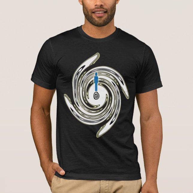 T-shirt dans le vortex (Devant)