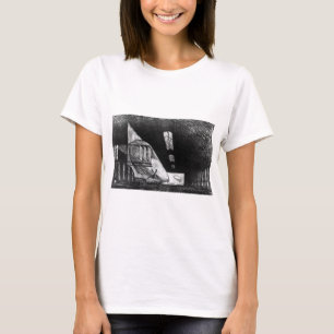 T-shirt Dans le Zeppelin Shed, Leipzig - Joseph Pennell