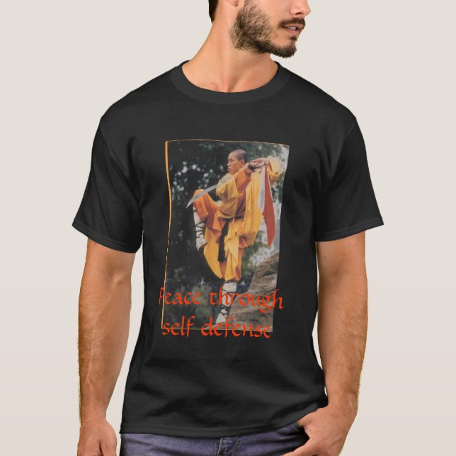 T-shirt Dans l'éloge de Shaolin (Devant)